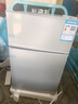 新飞冰箱小型租房用 一级能效冷 藏冷冻两用1-2人家用小冰箱 出租房双门电冰箱办公室两门 26年升级 38A108一级能效【保温升级】银色 实拍图