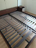全友家居 新中式床实木脚双人大床主卧室1.8x2米轻奢皮艺软包床家具 实拍图