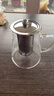 暮云泡茶壶加厚玻璃茶壶大容量办公室茶具养生高硼硅耐高温 950ml 实拍图