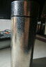 丽贝德商务钛杯保温杯内外纯钛泡茶杯大容量礼盒 皓月银 460ML 实拍图