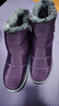 回力妈妈鞋雪地靴中老年保暖加绒防滑软底老人女鞋冬季棉鞋1994紫色40 实拍图