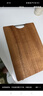 京东京造 菜板 砧案板切菜实木家用双面抗菌【乌檀整木】加厚 50*35*3cm 实拍图