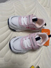 基诺浦（ginoble）学步鞋男女童鞋春秋款透气1-5岁宝宝机能鞋GW1481/GW1481A GW1481A白色/粉色 22.5 140mm 适合脚长136-145mm 实拍图