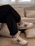 NEW BALANCE NB574官方休闲鞋女鞋复古舒适秋冬透气网鞋礼物轻便百搭运动鞋 米白色 WL574RCF 39 (脚长25cm)尺码详询客服 实拍图