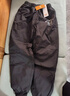 雪中飞儿童羽绒裤新款冬季男女童中大童休闲百搭加厚保暖长裤工装羽绒裤 黑色 170 实拍图