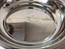 美厨（MAXCOOK）加厚304不锈钢盘碟 盆碟26CM  加宽加深 耐摔 MCWAPD26 实拍图