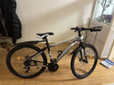 金武端自行车成人山地车公路赛车单车骑行变速超轻越野中学生初中青少年 顶配版-辐条轮-黑白色 26寸21速 实拍图