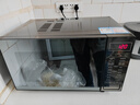 格兰仕（Galanz）变频微波炉烤箱一体机 不锈钢内胆家用25升大容量一级能效平板式光波炉G90F25CSPV-BM1(G0) 实拍图