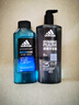 阿迪达斯（adidas）男士沐浴露洗发水洗面奶三效合一 游泳去氯清凉止痒 热情600ml 实拍图