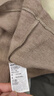 优衣库女装HEATTECH摇粒绒两翻领套头衫/长袖25秋冬新款479608 32 深米色 M /160/84A 实拍图