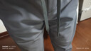 京东京造【加绒】休闲裤男裤子男冬季宽松运动加厚长裤 灰色XL 实拍图
