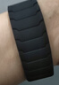 威千图适用华为手表表带gt3/gt2/gt3pro/2pro20MM铠甲勇士款高级感硅胶磁吸丨42/43表盘通用【黑色】  实拍图