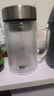 富光双层玻璃杯支持团购定制泡茶杯办公杯带把 大容量男女水杯子580ML 实拍图