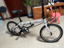 大行（DAHON）20寸8速男女折叠车P8青春版KAC081白色 实拍图
