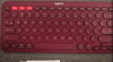 罗技（Logitech）时尚系列 K380 无线键盘 蓝牙办公键盘 女友 便携超薄键盘 笔记本键盘 红色 实拍图