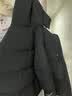 坦博尔羽绒服男短款时尚运动可脱卸帽面包羽绒服550335D 黑色 180  实拍图