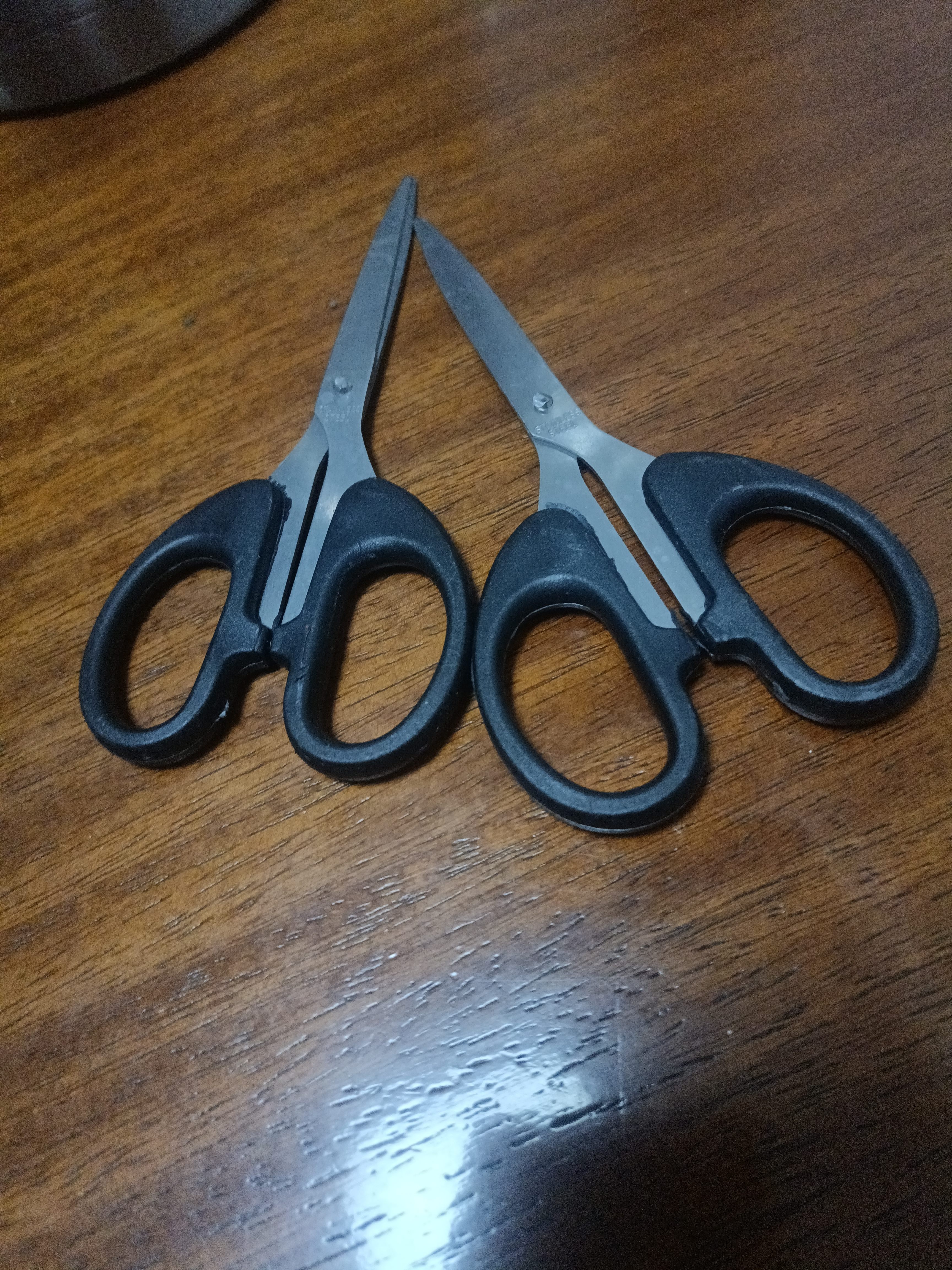 剪刀家用办公用小型便携式剪子儿童diy手工剪快递剪钓鱼剪刀14cm 不锈钢剪刀黑色中号【2把】 实拍图