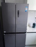 美的（Midea）480升十字门冰箱一级能效风冷无霜双变频抗菌净味以旧换新BCD-480WSPZM(E)国家补贴 实拍图