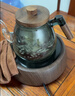 全度耐高温加厚玻璃煮茶壶大容量烧水壶侧把煮茶壶家用煮水壶 烟灰侧把祥和壶+木色电陶炉 晒单实拍图