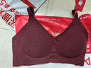 猫人（MiiOW）本命年马年女内衣女士新娘结婚红色文胸女生无钢圈聚拢上托胸罩女 实拍图