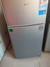 奥克斯小冰箱家用小型迷你冷藏冷冻两用出租房宿舍用节能省电寝室办公室电冰箱 【全国联保】42A156D银【节能省电】 实拍图