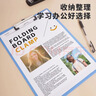 西玛（SIMAA）A4书写文件夹板夹 办公用品书写夹板金属强力夹塑料夹板菜单夹 多功能写字垫板竖式蓝色5个装 实拍图