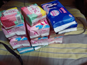 七度空间(SPACE7)卫生巾少女生纯棉薄款姨妈巾组合装整箱批发 【全周期整箱】日夜用组合132片 实拍图