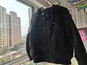 鸭鸭【90+系列】轻薄羽绒服女短款秋冬新款短款时尚连帽韩版排骨外套 黑色 M 实拍图