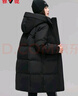 雅鹿官方羽绒服女中长款2025秋冬季新款时尚韩版加厚宽松女士外套 黑色 XL 【推荐150-170斤】 实拍图