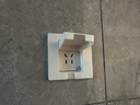 公牛（BULL）开关插座 嵌入式插座可调节空调冰箱隐藏插座GTBZ223白色五孔10A 实拍图