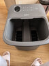 蓓慈(beici)杀菌泡脚桶自动加热按摩足浴盆洗脚盆泡脚盆高深桶送父母送长辈送男女友生日礼物Z3Pro灰 实拍图