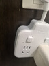 公牛（BULL）柔性转换插头/品字形一转四插座/无线转换插座/电源转换器 适用于卧室、厨房 4位分控 GN-97223 实拍图