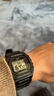 卡西欧（CASIO）时尚经典小方块多功能持久电力休闲男士运动手表 W-218H-1AVDF 实拍图