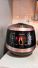 福库（CUCKOO）韩国进口高压力IH加热智能预约多功能家用电饭煲锅5升4-5人份CRP-HWF108FH 实拍图