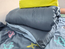 艾薇被套双人水洗棉被套温馨居家被罩单件200x230cm 月光雾蓝 实拍图