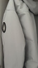 京东京造【进口极寒95鹅绒服】羽绒服男外套女冬季新款中长款 冰川灰 L 实拍图