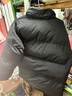 2025新款秋冬季羽绒服男士休闲立领宽松情侣上衣加厚保暖外套女潮 AD9009黑色 L （建议125-140斤） 实拍图