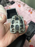 重力星球鼠标无线/有线蓝牙电竞三模游戏鼠标 镁合金29孔轻量化镂空3395做旧工艺长续航 战损灰 实拍图