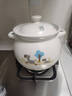 泥火匠陶瓷小斑马如意汤煲6000ml釉中彩砂锅明火中药炖汤锅汤煲莲姐同款 实拍图
