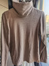 优衣库女装HEATTECH摇粒绒两翻领套头衫/长袖25秋冬新款479608 32 深米色 M /160/84A 实拍图