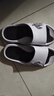 回力运动拖鞋男浴室内户外不易滑厚底凉拖鞋HL39391白黑色45-46码 实拍图