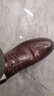 海澜之家HLA皮鞋男士商务秋冬正装德比鞋子男HAAPXM3EBH164 棕色增高款44 实拍图