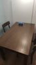 源氏木语实木餐桌家用小户型橡木饭桌北欧餐桌椅组合餐厅家具桌子 【13】胡桃色1.2米一桌四椅H28S33 实拍图
