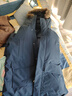 优衣库莫雷加德同款男装女装高级保暖羽绒大衣外套冰雪羽绒481200 68 深蓝色 2XL 实拍图