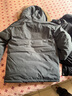 京东京造【进口极寒95鹅绒服】羽绒服男外套女冬季新款中长款 灰色 M 实拍图