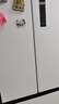 美的（Midea）400L法式四开门冰箱超薄零嵌入式小户型一级能效风冷无霜节能变频以旧换新白色MR-418WFPE国家补贴 实拍图