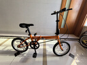 大行（DAHON）折叠自行车16英寸YUKI超轻迷你便携男女式通勤单车KT610 橙色  实拍图