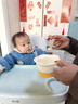 COOKSS婴儿辅食碗新生幼儿宝宝专用喂水鹰嘴辅食勺吸盘米粉研磨套装餐具 实拍图
