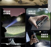 SHENYU手电筒强光变焦远射小型超亮可充电骑行充电LED户外家用照明灯 顶配【霸亮+变焦+Type-C口】待99天 无规格 实拍图