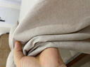 南极人（Nanjiren）床单1.8x2米床加厚棉麻被单单件家用纯色防尘床罩三件套2026新款 原点-浅驼【90%棉+10%亚麻 亲肤透气可裸睡】 245x265cm床单单件【适合2.0m床】 实拍图